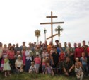 В сахалинском Невельске установлен первый Поклонный крест