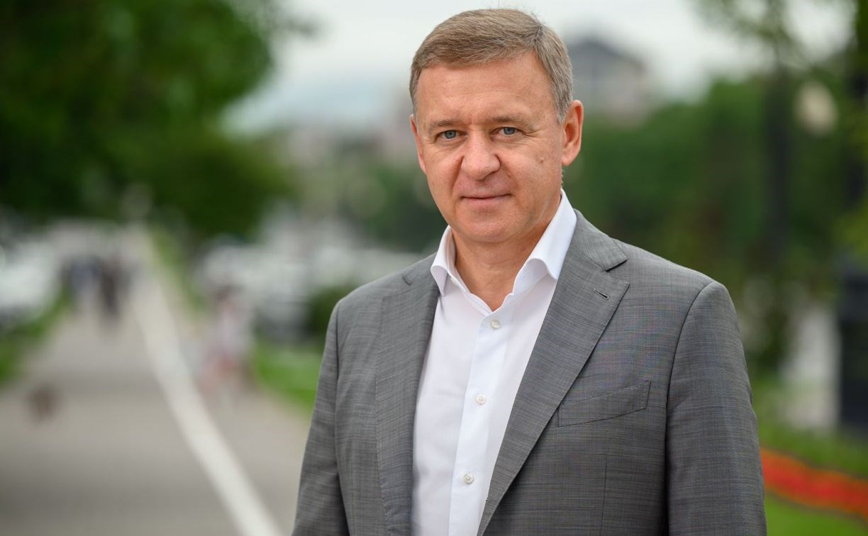 Сергей Надсадин попал в тройку лидеров медиарейтинга среди мэров дальневосточных городов