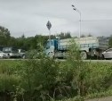 Пробки на въезде в Южно-Сахалинск беспокоят островитян