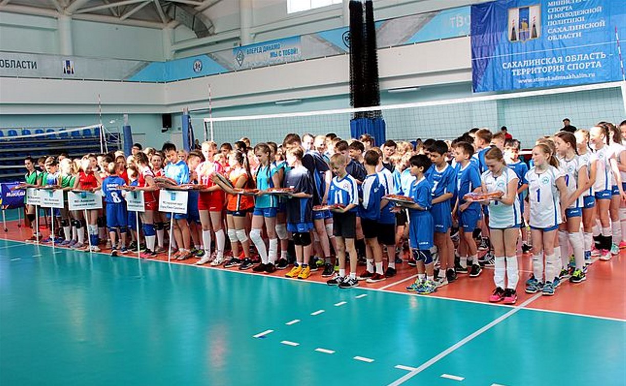 В первенстве Сахалинской области по волейболу приняли участие 38 команд