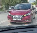 Автомобилистка в Южно-Сахалинске ехала "против шерсти", перепутав полосы