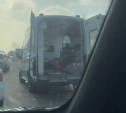 Ребёнок попал под машину в Южно-Сахалинске