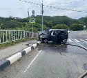 В Огоньках сгорел автомобиль у автобусной остановки