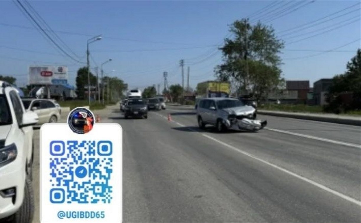 В ДТП в Южно-Сахалинске пострадала 52-летняя женщина-водитель