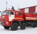 Пожарный автомобиль высокой проходимости приобрел аэропорт Южно-Сахалинска (ФОТО)