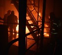 Часть дома сгорела в Корсаковском районе