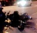При ДТП в Южно-Сахалинске пострадал мотоциклист