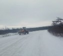 На севере Сахалина перекрыли дорогу до Онор, на юге - до Мальково