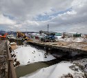 Четыре моста строят в Южно-Сахалинске 