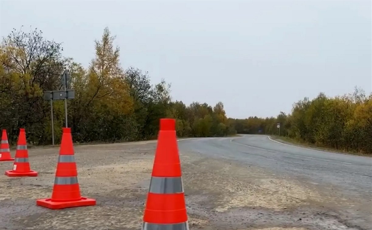 В этом году на трассе Южно-Сахалинск – Оха заасфальтируют отрезок протяженностью около 20 километров