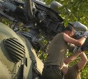 "Лопасти разобрали перед эвакуацией": astv.ru побывал на месте экстремальной посадки вертолёта на Сахалине