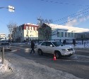 Кроссовер сбил школьника в Южно-Сахалинске