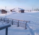 Городской парк в Александровске-Сахалинском не чистят от снега, потому что нечем