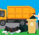 В Южно-Сахалинске обеззараживают контейнерные площадки, но не всегда успевают вывозить мусор