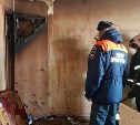  Пожар в кладовой вспыхнул в квартире в Поронайске