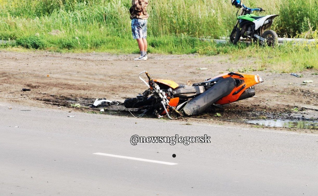 В Углегорске погиб мотоциклист