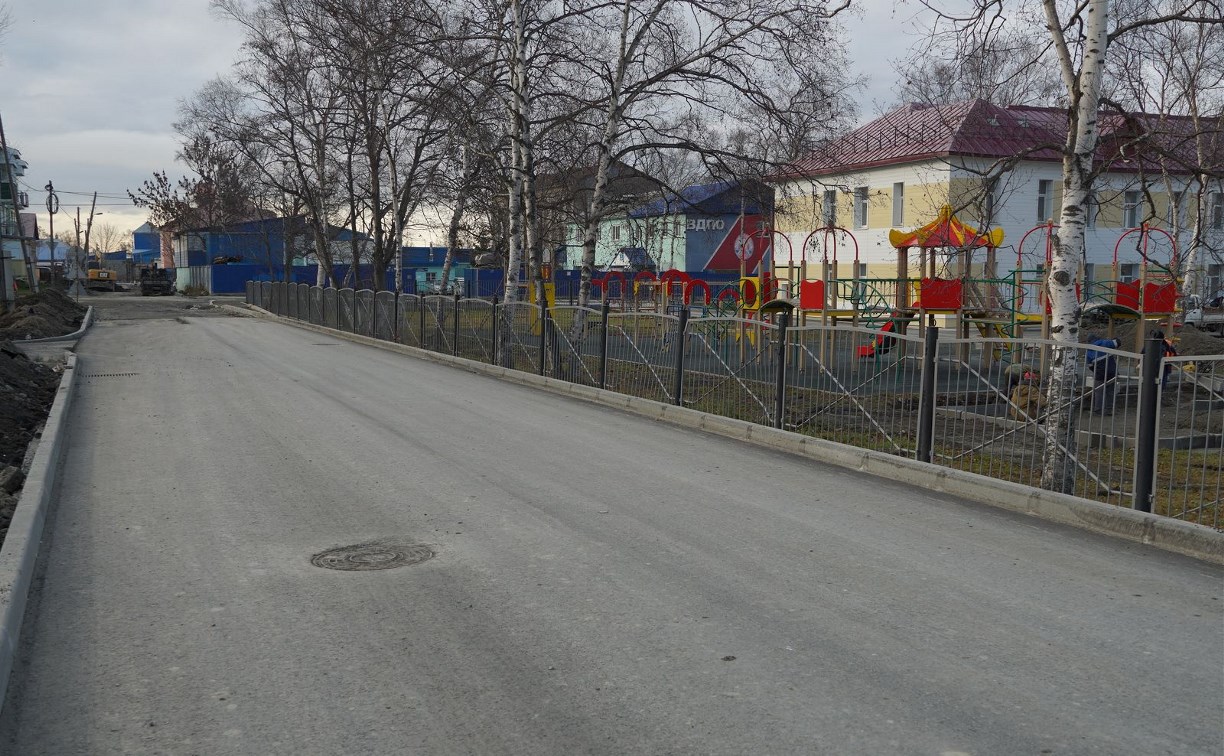 Реконструкция дорог продолжится в 25 микрорайоне Южно-Сахалинска