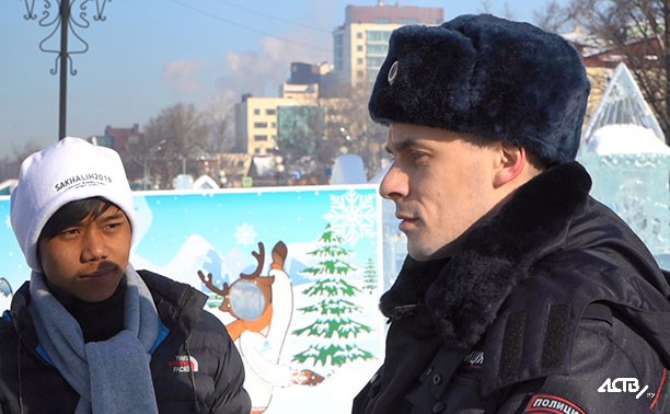 Полицейские на Сахалине выучили английский