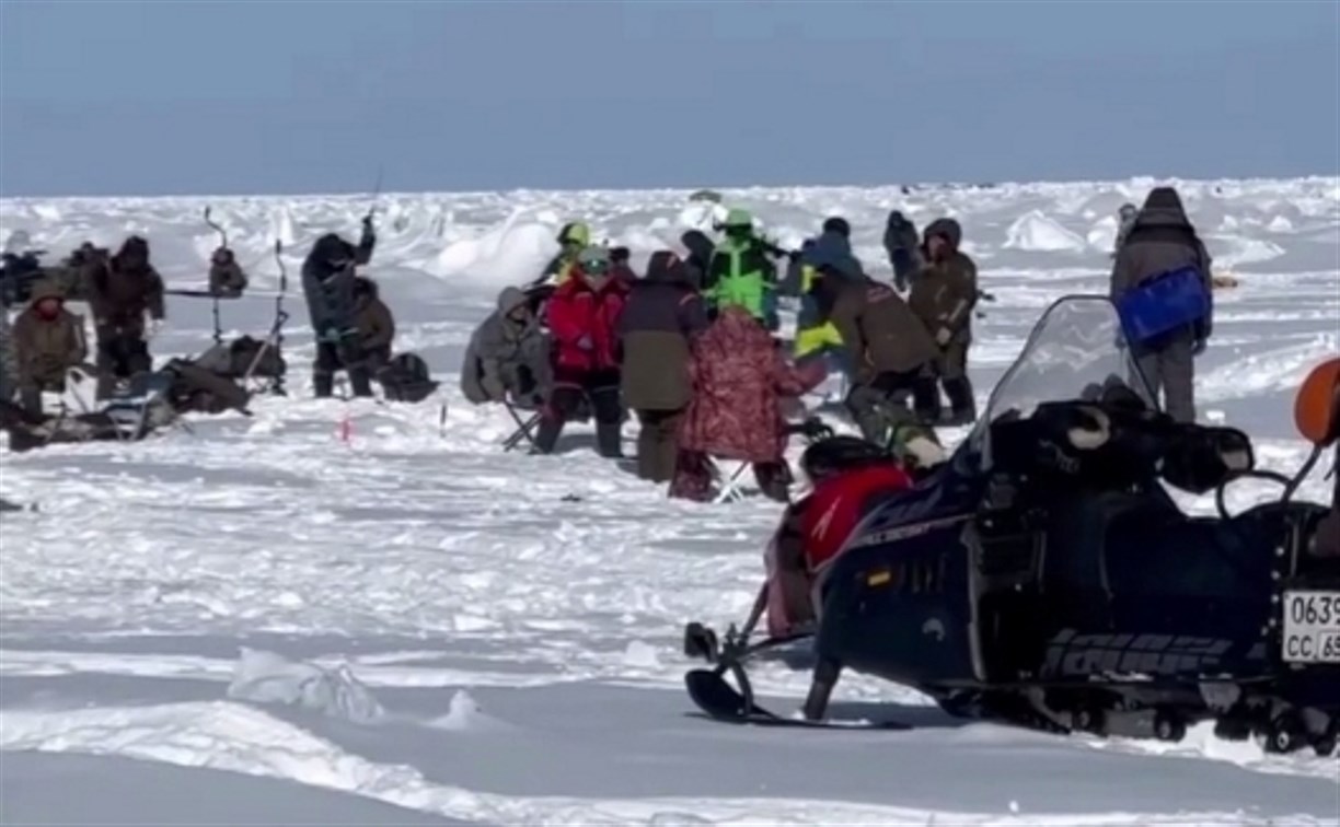 "60 кг зубаря и драка на льду": сахалинцы рассказали о результатах рыбалки в выходные