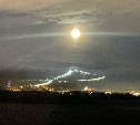 "Огненную" луну наблюдали сахалинцы перед самой длинной ночью в году