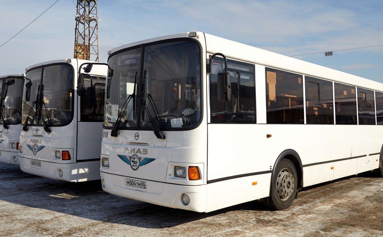 Дополнительные бесплатные автобусные маршруты введут в Южно-Сахалинске 18 марта