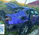 Сегодня ночью в Анивском районе в аварии погиб пассажир автомобиля