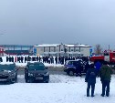 Сотрудников администрации Невельска эвакуировали из-за "пожара"
