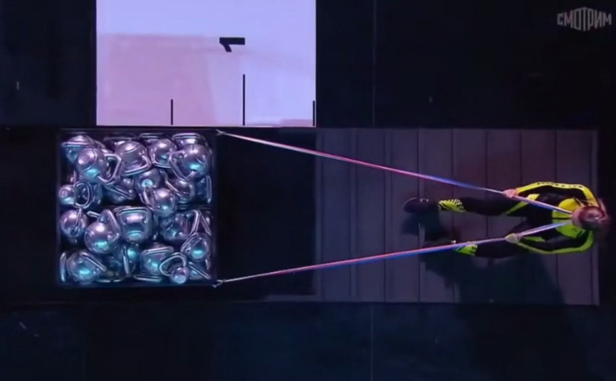 Жительница Поронайска вышла в финал шоу на канале "Россия-1" благодаря невероятной силе 