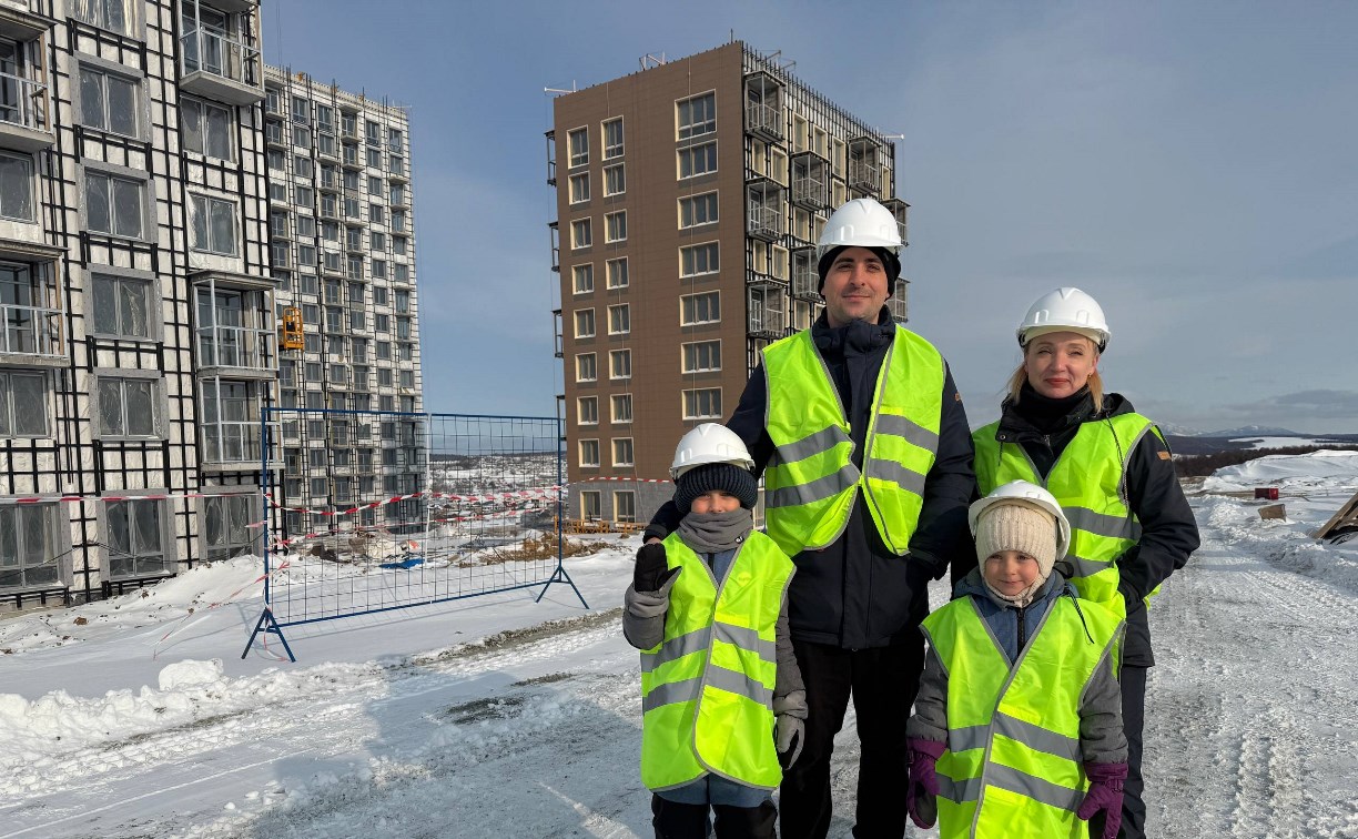 В новом микрорайоне "Сердце Сахалина" первые дома планируют заселить в 2027 году