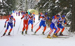Сахалинские лыжники приняли участие в Кубке Хакасии