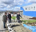 Завершить замену теплотрассы в первом микрорайоне Долинска должны до 15 октября 