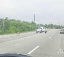 "Нарушения не было": водитель "Дорожного патруля" показал, как поворачивал на трассе Южно-Сахалинск - Корсаков