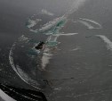 Неизвестный врезался в припаркованную иномарку и скрылся с места ДТП в Южно-Сахалинске