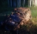 Появились фото с места смертельного ДТП в Тымовском