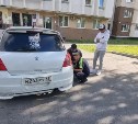 В Южно-Сахалинске ищут того, кто повредил Suzuki Swift и скрылся 