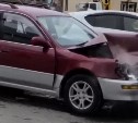 Очевидцы: кастрюля борща стала причиной массового ДТП на АЗС в Южно-Сахалинске 