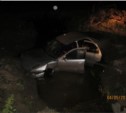 Четыре человека пострадали при падении автомобиля в кювет на Сахалине (ФОТО)