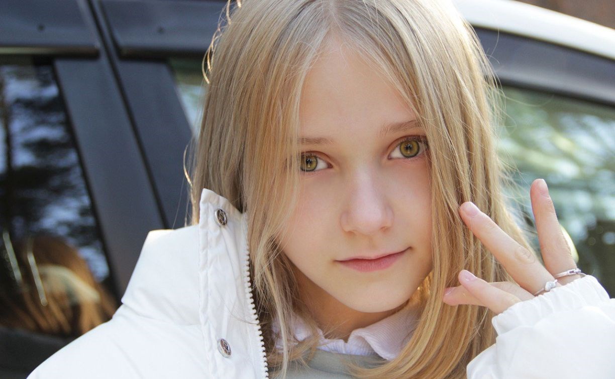 Юная амурчанка борется за звание самой красивой девочки России