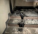 Пожарные Корсакова ночью выезжали на тушение пожара в здании ЦРБ