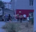 В Южно-Сахалинске самосвал наехал на ребёнка на велосипеде: очевидцы