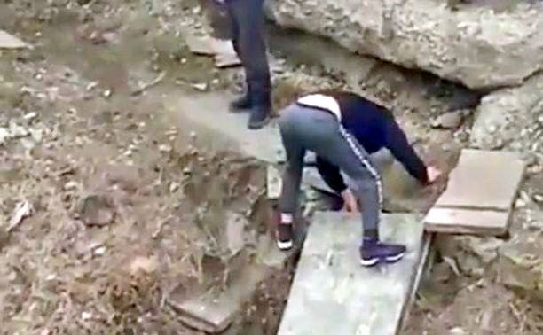 Неизвестный клад разыскивали сахалинцы прямо в центре Корсакова