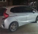 В Южно-Сахалинске ищут очевидцев ДТП, в котором пострадал Honda Fit