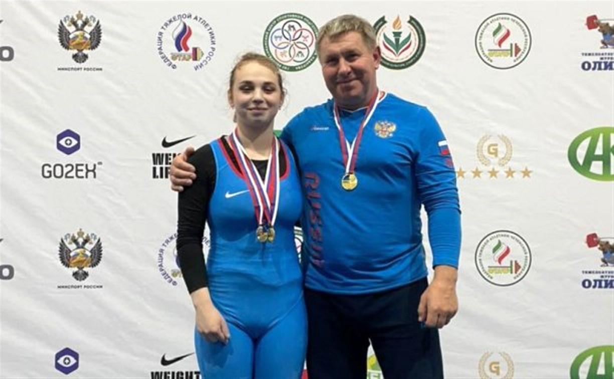 Молодая сахалинка завоевала золото Первенства России по тяжелой атлетике