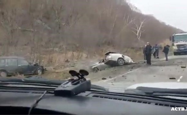 Сахалинцы пострадали в страшной аварии на трассе перед Макаровым 