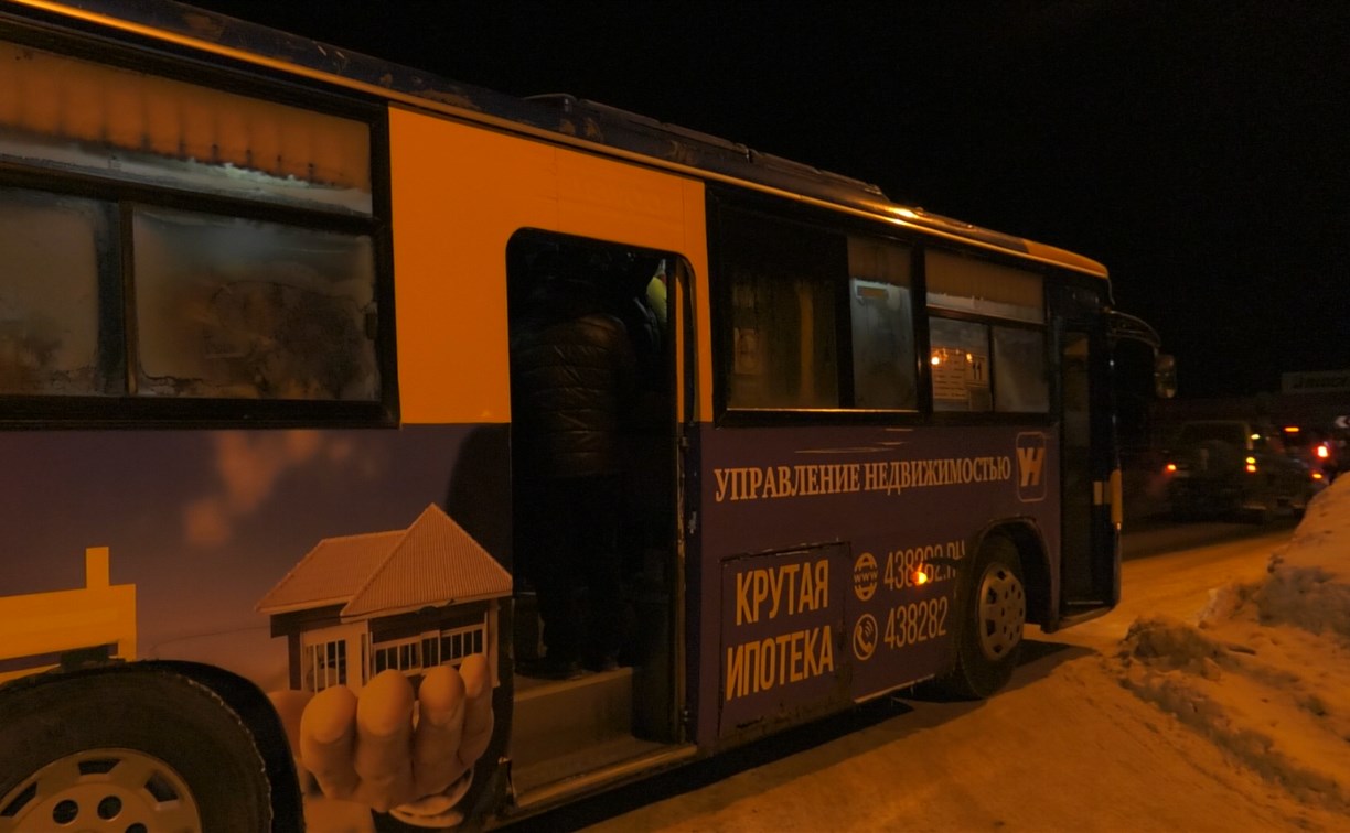 Жители СНТ "Дачник" Южно-Сахалинска не могут вовремя добраться на учебу и работу