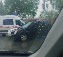 Автомобиль сбил пенсионерку в Южно-Сахалинске