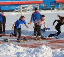 Зимние соревнования по легкой атлетике прошли на Сахалине 