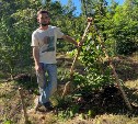 Фермер на Сахалине выращивает экзотические деревья 