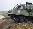 Единственный в России вездеход "Корсар" испытали на Камчатке