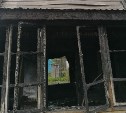 Дачный дом сгорел в Анивском районе